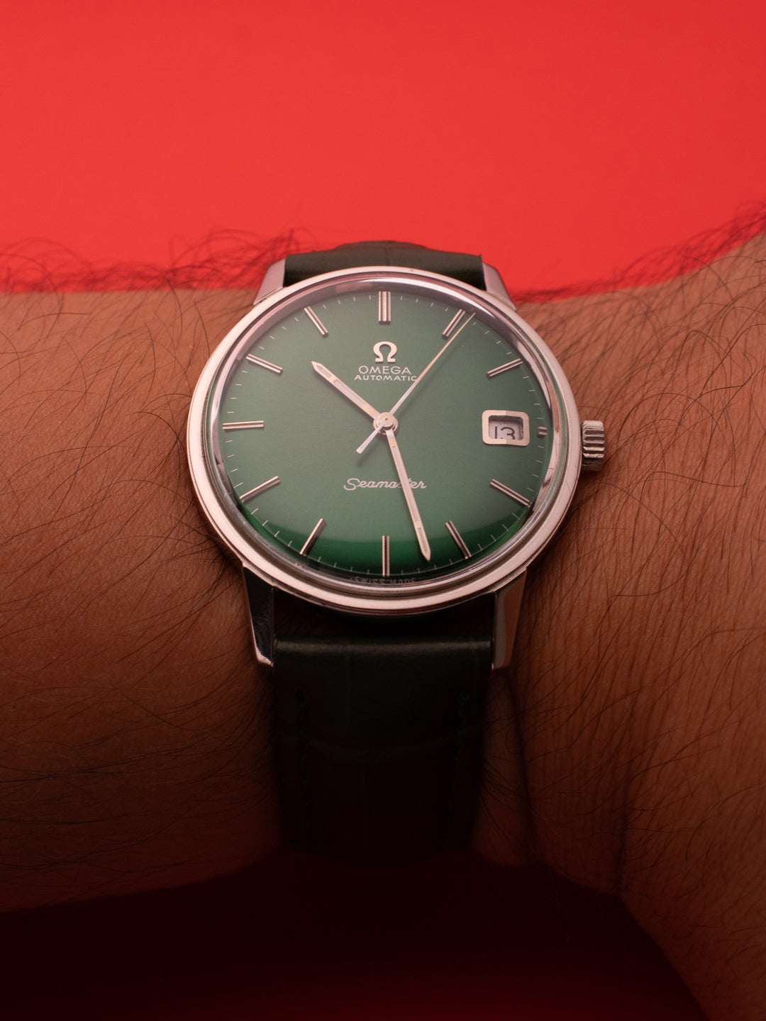 SEAMASTER DEVILLE EMERALD GREEN