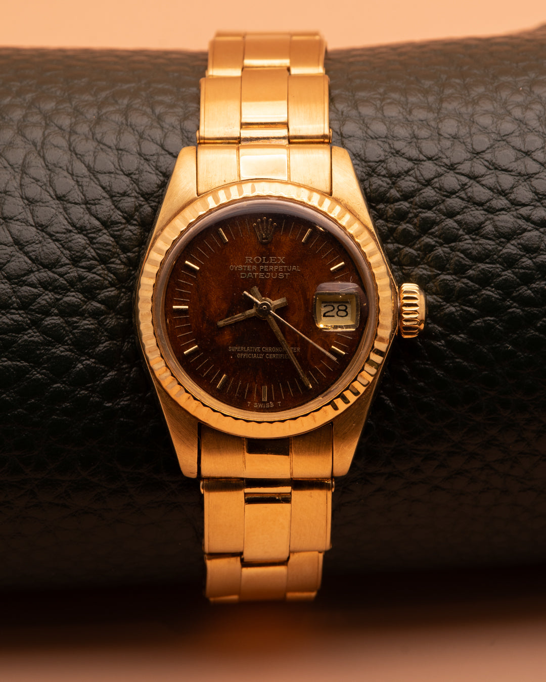 ROLEX DATEJUST WOOD DIAL LADY