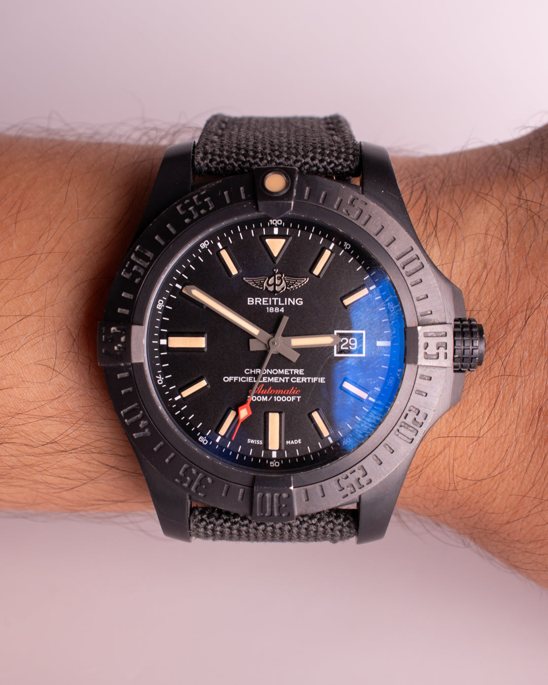 BREITLING AVENGER BLACKBIRD