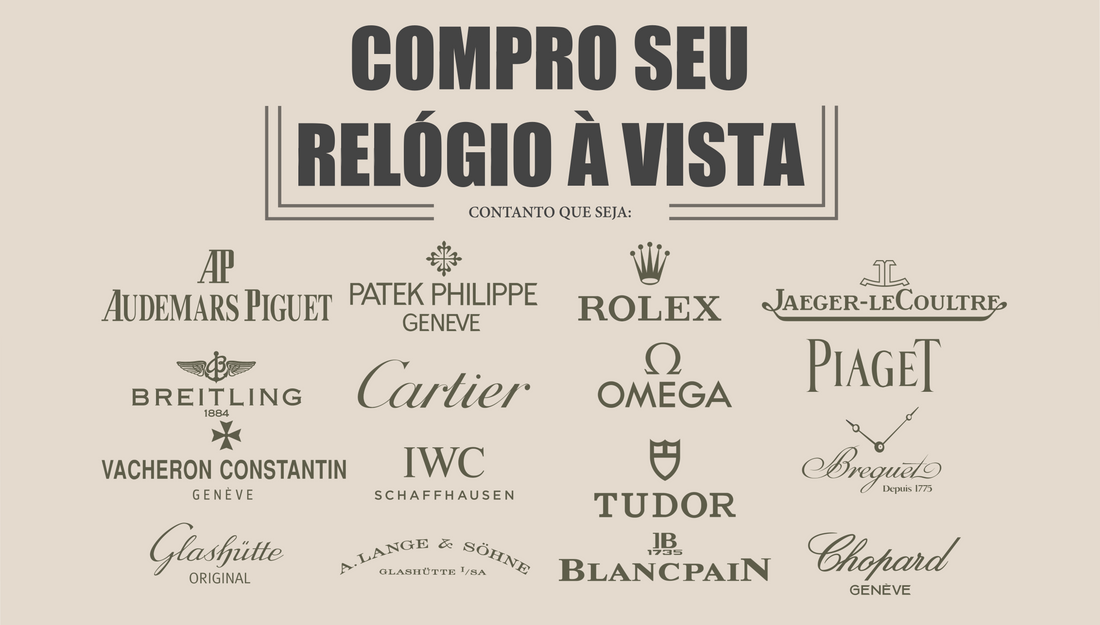 Compramos Seu Relógio!