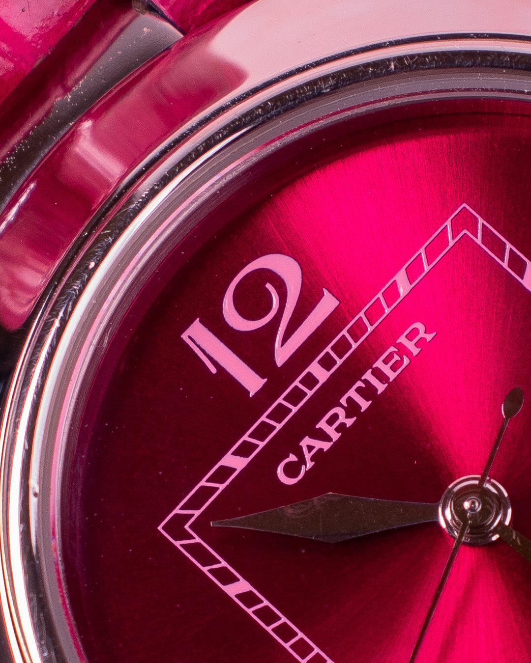CARTIER PASHA C - RASPBERRY SPECIAL EDITION