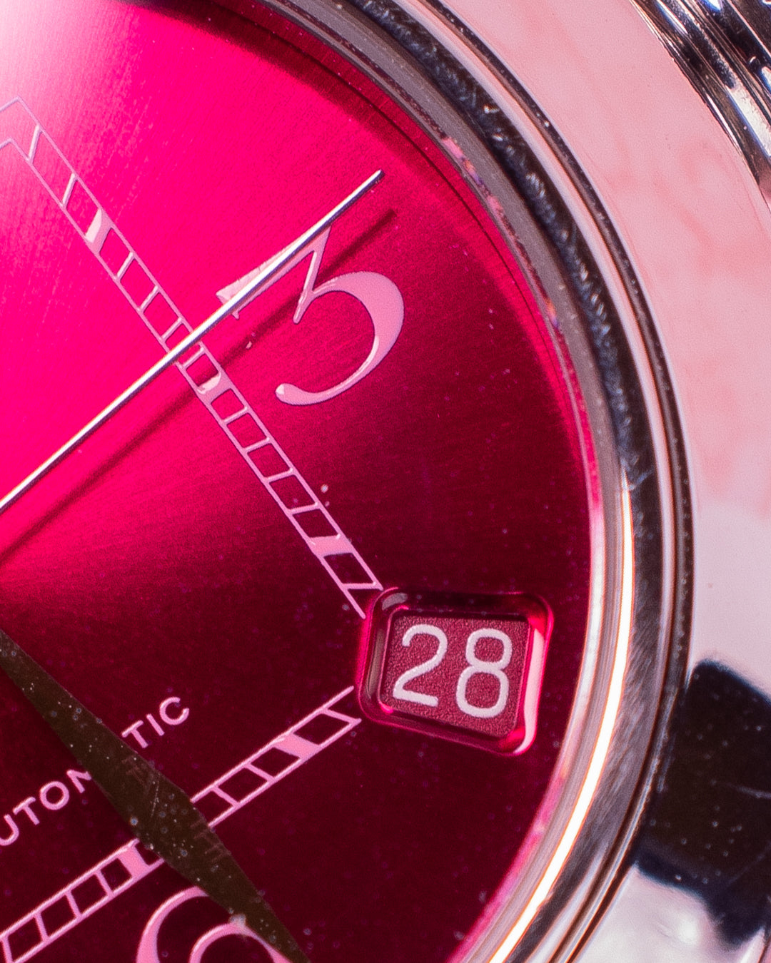 CARTIER PASHA C - RASPBERRY SPECIAL EDITION