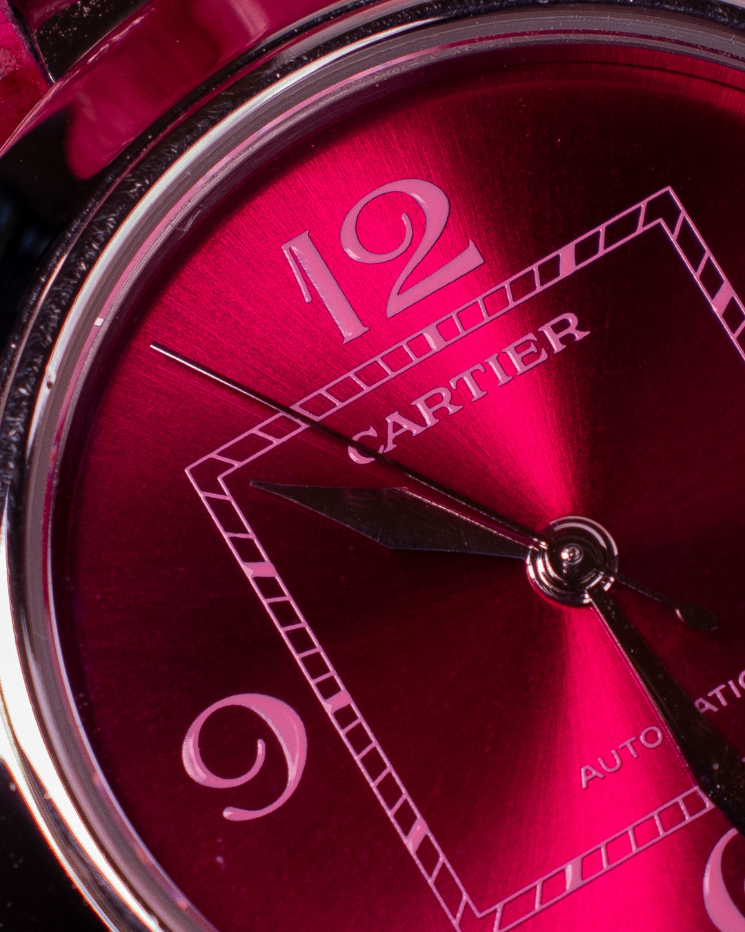CARTIER PASHA C - RASPBERRY SPECIAL EDITION
