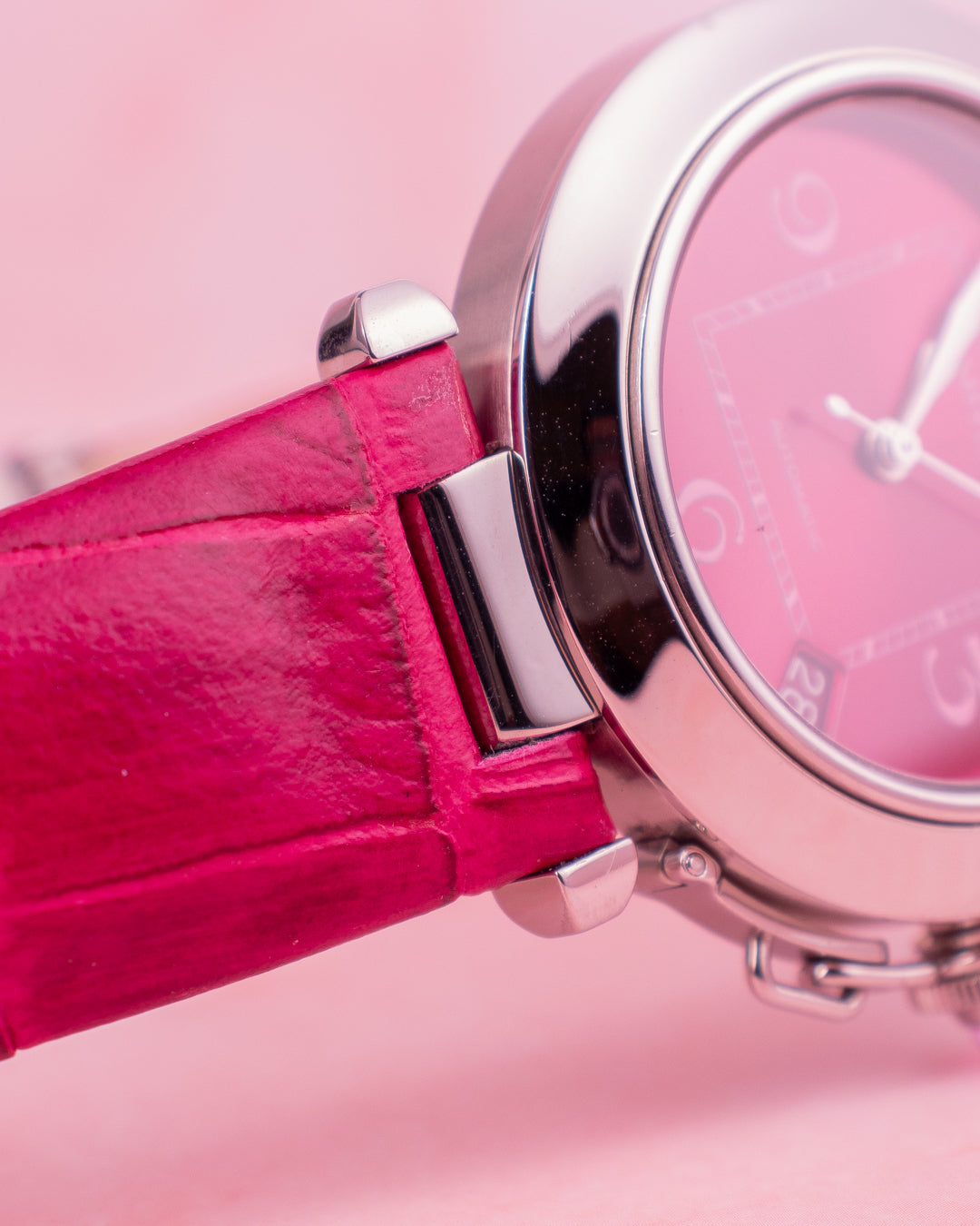 CARTIER PASHA C - RASPBERRY SPECIAL EDITION