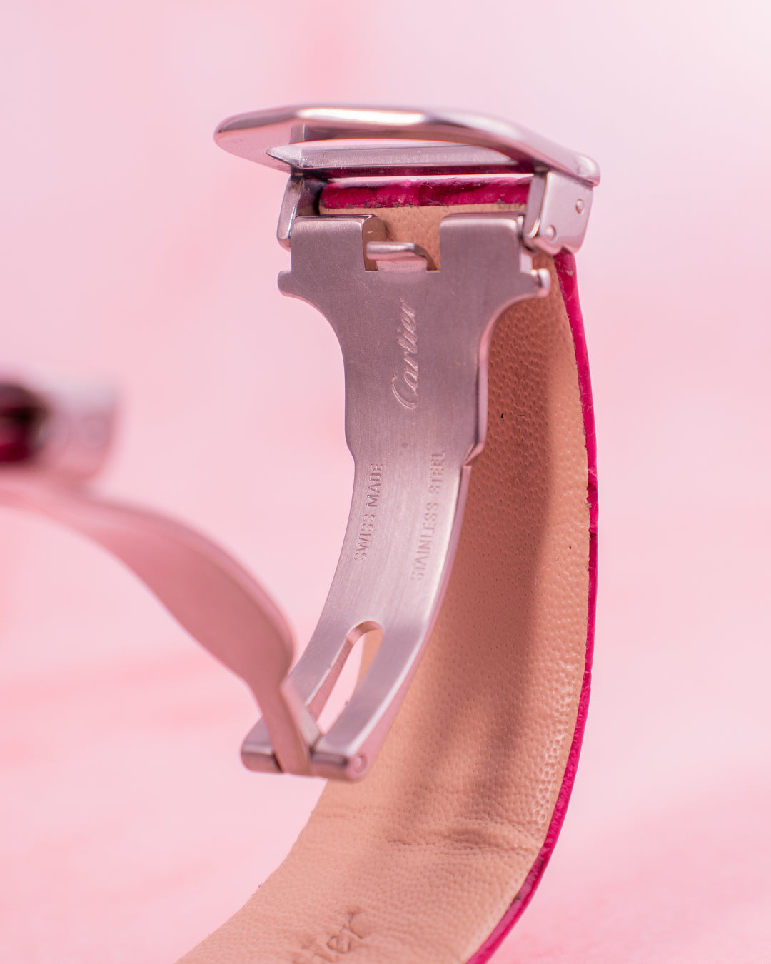 CARTIER PASHA C - RASPBERRY SPECIAL EDITION