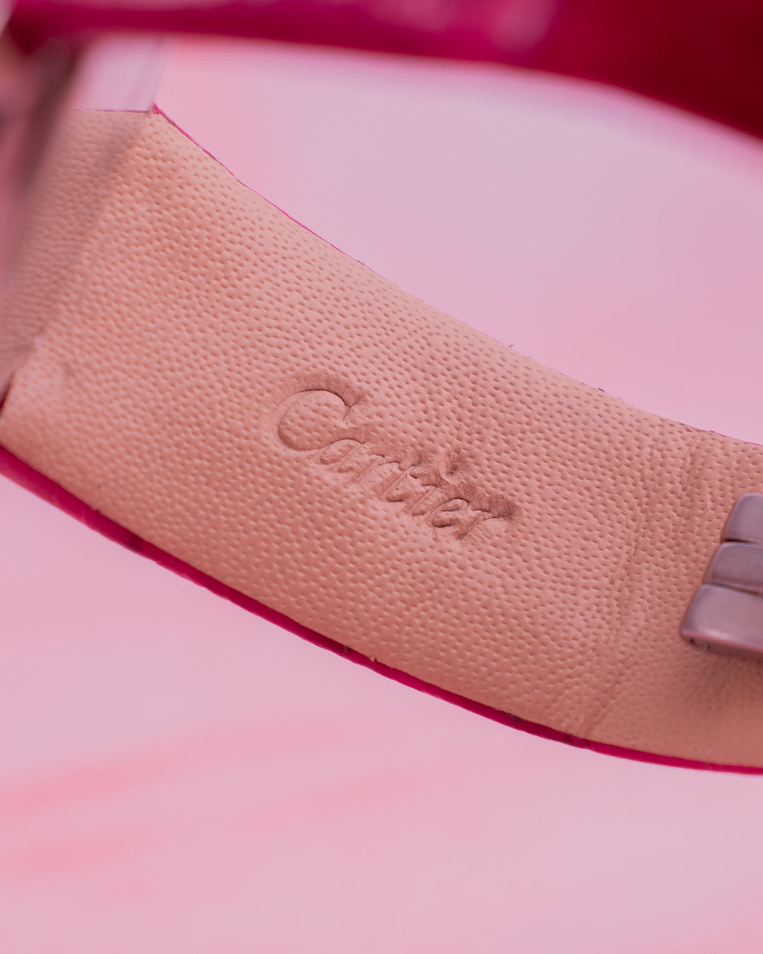 CARTIER PASHA C - RASPBERRY SPECIAL EDITION