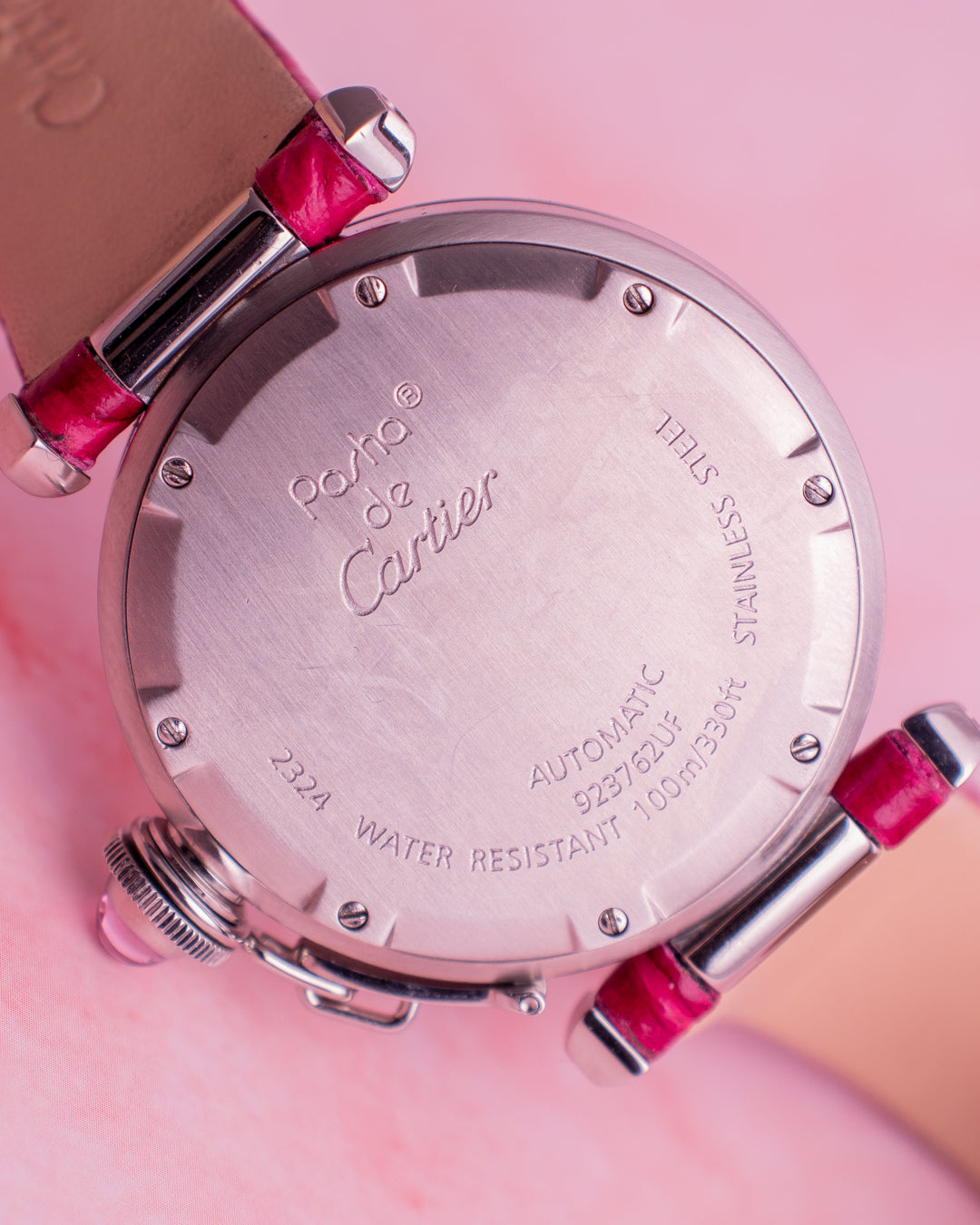 CARTIER PASHA C - RASPBERRY SPECIAL EDITION