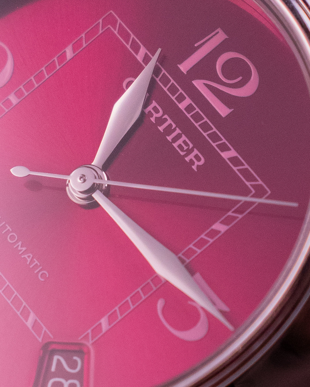 CARTIER PASHA C - RASPBERRY SPECIAL EDITION