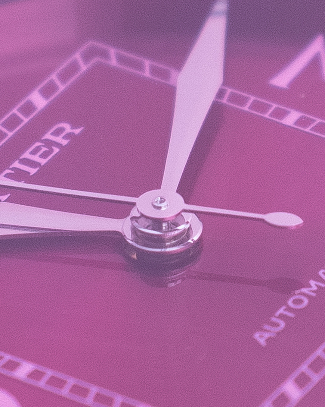 CARTIER PASHA C - RASPBERRY SPECIAL EDITION