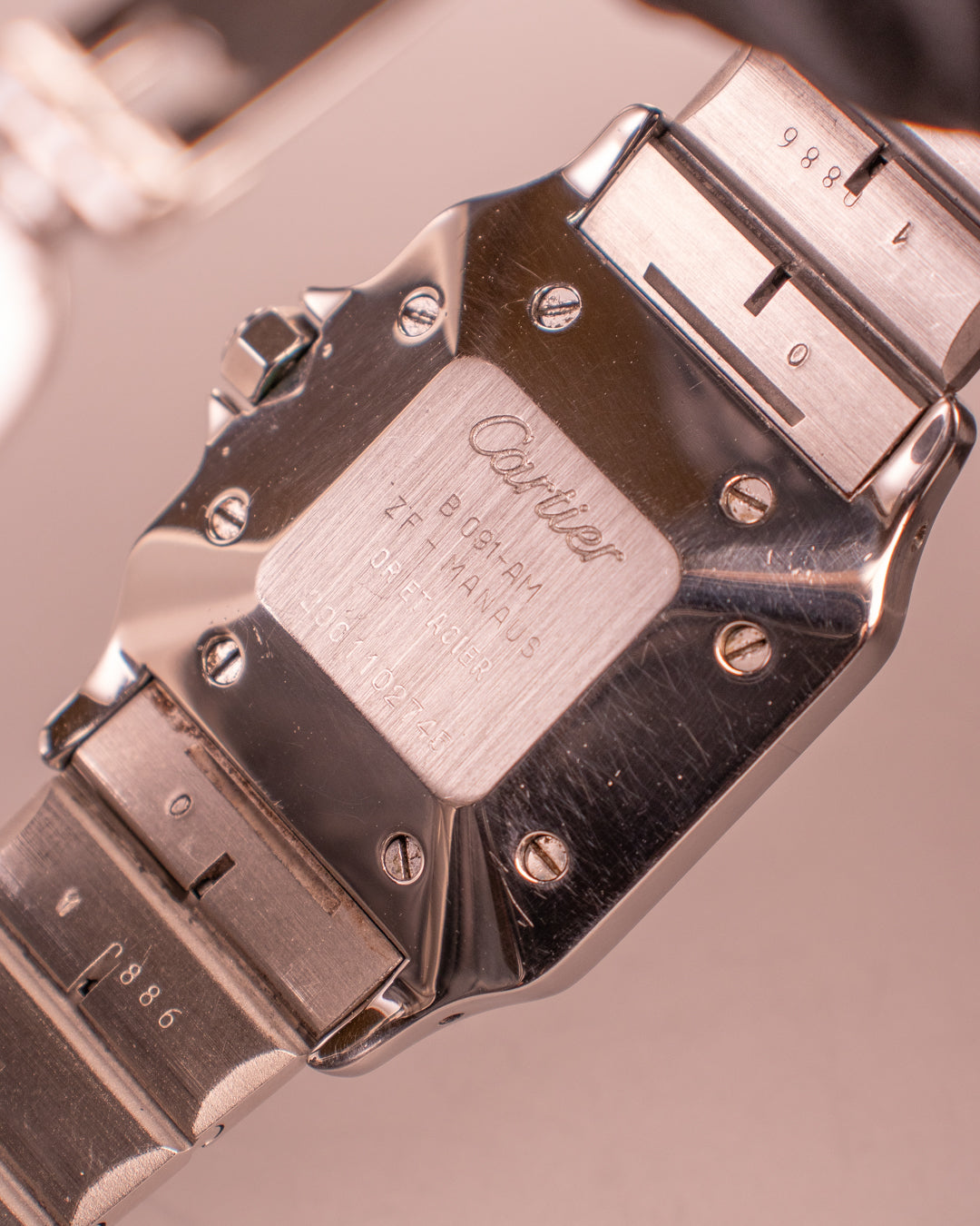 CARTIER SANTOS CARRÉE GHOST