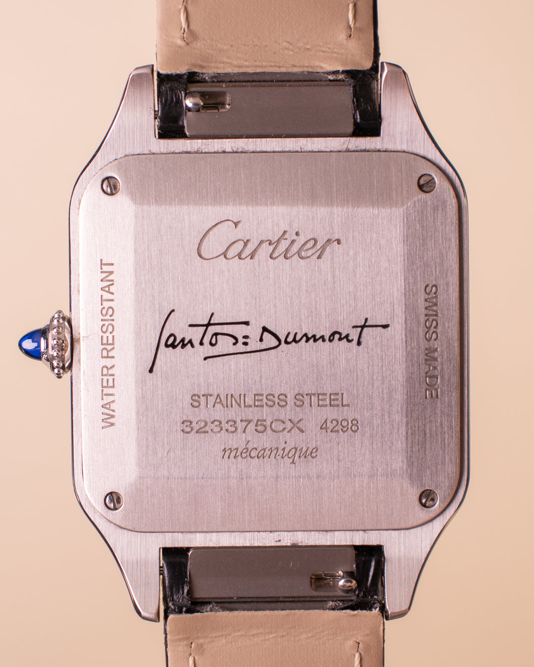 CARTIER SANTOS DUMONT BLACK LACQUER