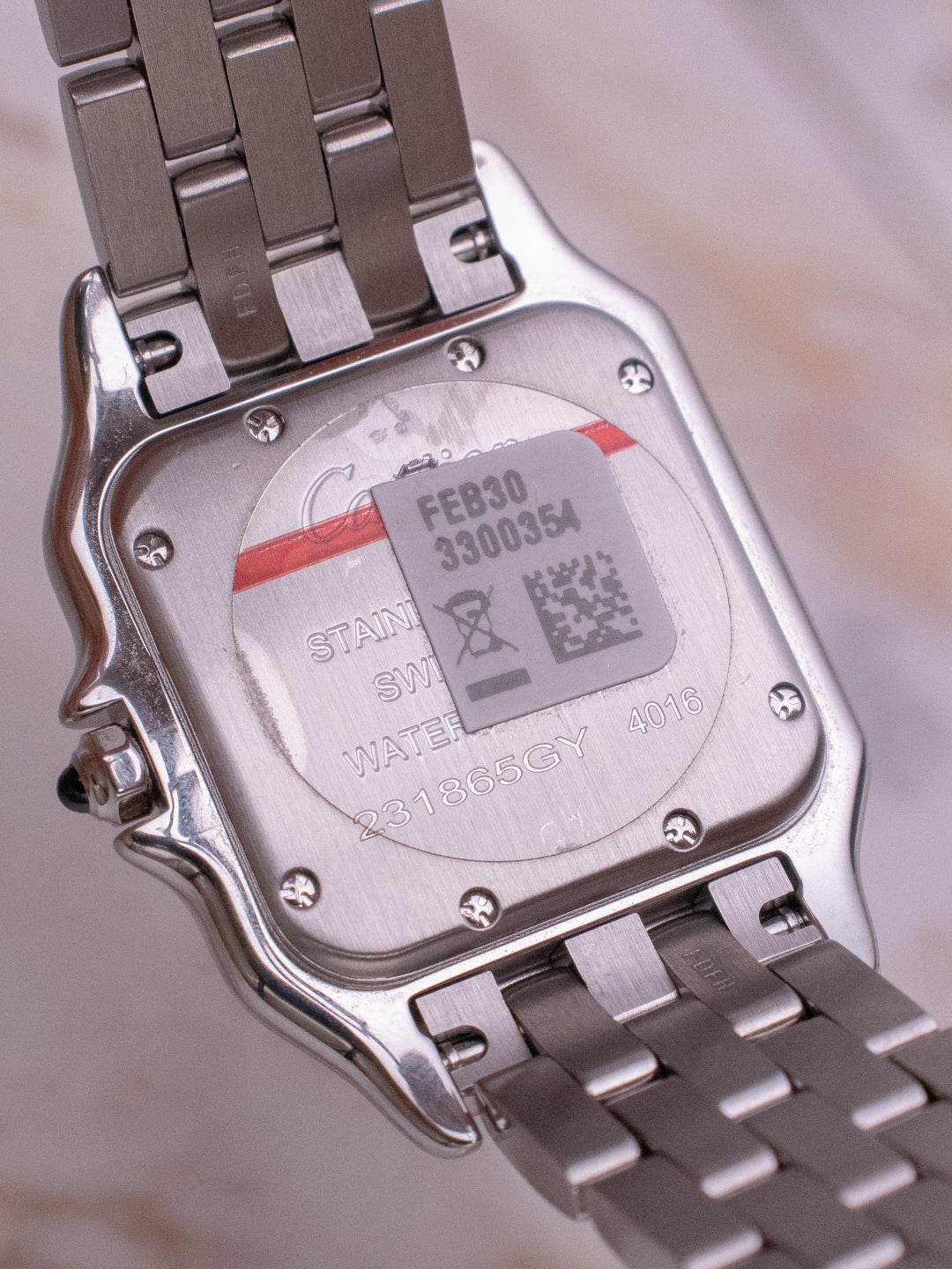 CARTIER PANTHÈRE STEEL