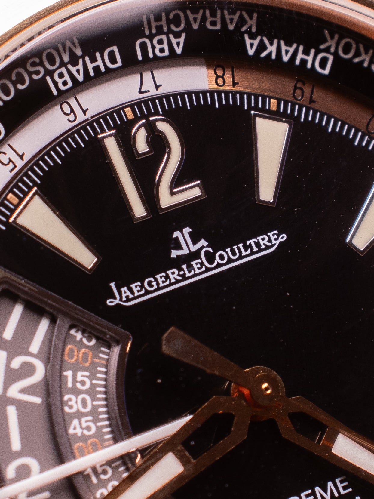 JAEGER LECOULTRE MASTER COMPRESSOR EXTREME WORLD ALARM TIDES OF TIME