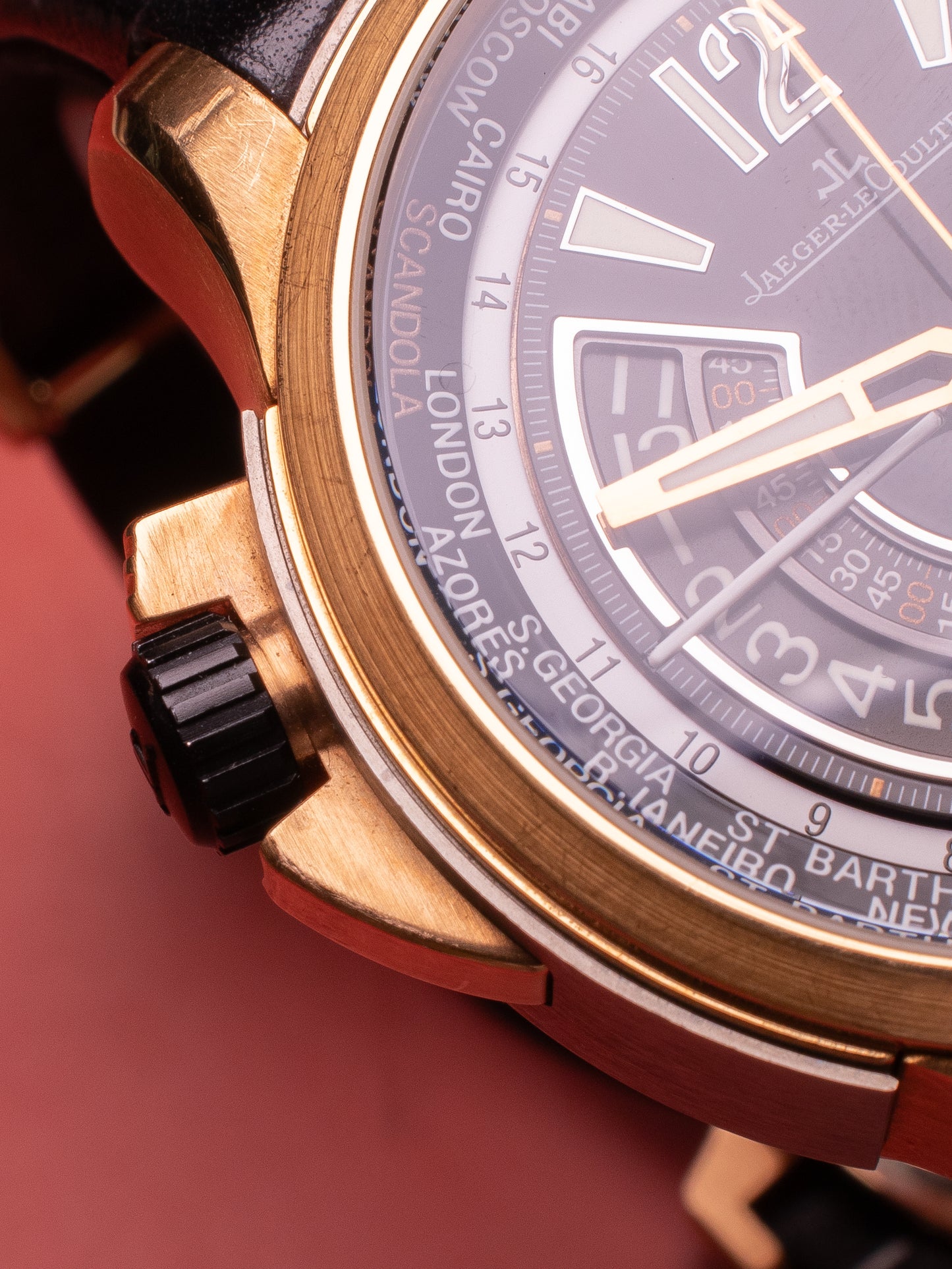 JAEGER LECOULTRE MASTER COMPRESSOR EXTREME WORLD ALARM TIDES OF TIME