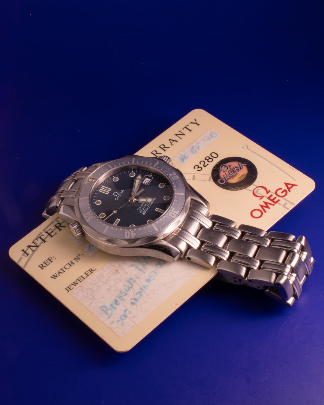 OMEGA SEAMASTER 300 "GHOST BEZEL"