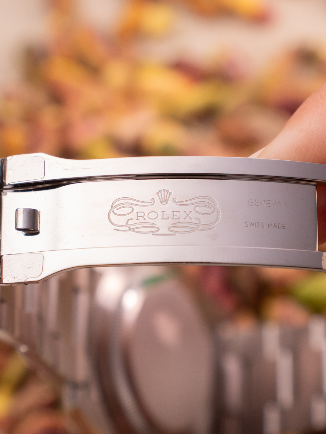 ROLEX OYSTER PERPETUAL PISTACHIO
