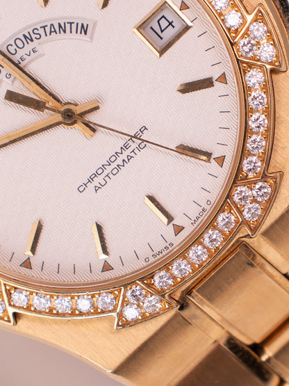 VACHERON COSNTANTIN OVERSEAS JUMBO DIAMOND SET