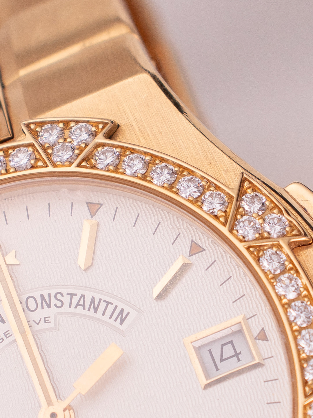 VACHERON COSNTANTIN OVERSEAS JUMBO DIAMOND SET
