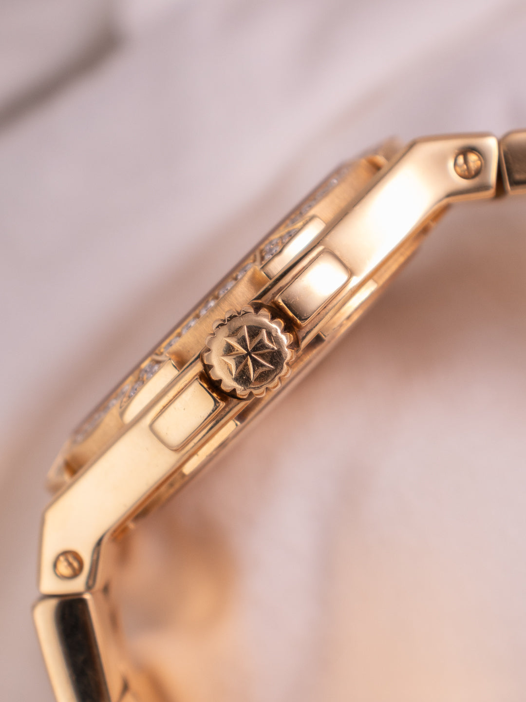 VACHERON COSNTANTIN OVERSEAS JUMBO DIAMOND SET