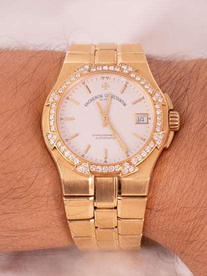 VACHERON COSNTANTIN OVERSEAS JUMBO DIAMOND SET