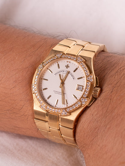 VACHERON COSNTANTIN OVERSEAS JUMBO DIAMOND SET