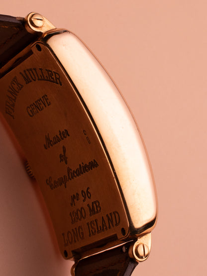 FRANCK MULLER LONG ISLAND MASTER BANKER