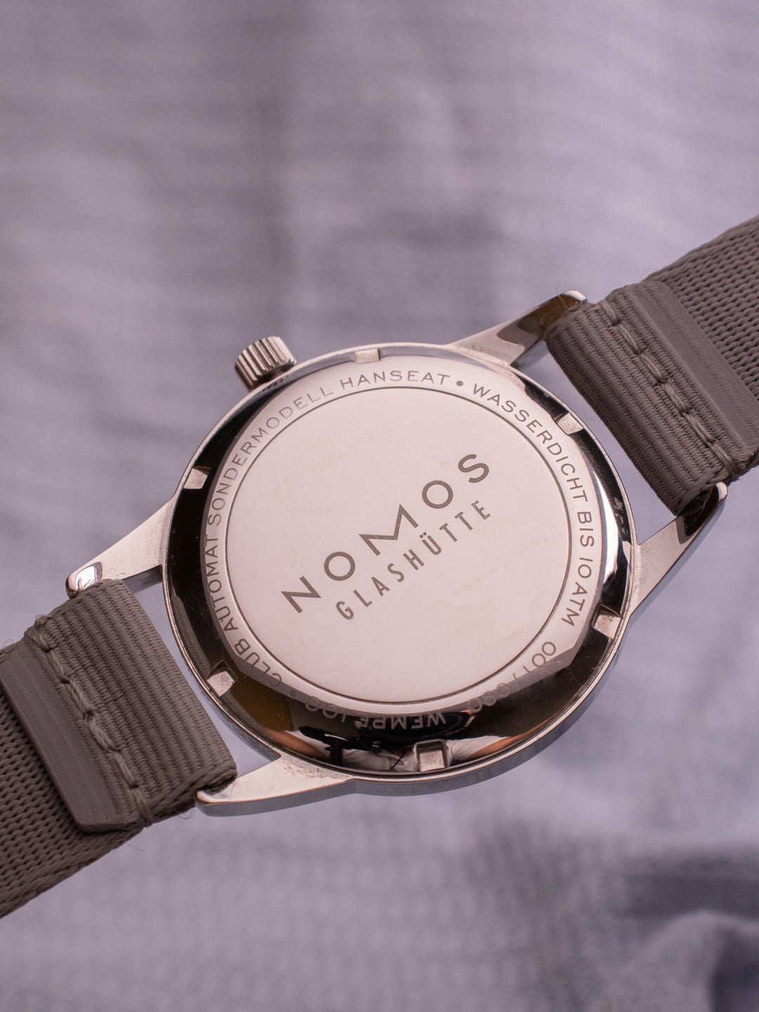 NOMOS CLUB HANSEAT limited edition — wempe 100 series
