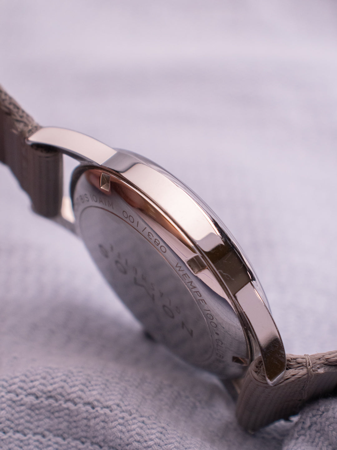 NOMOS CLUB HANSEAT limited edition — wempe 100 series