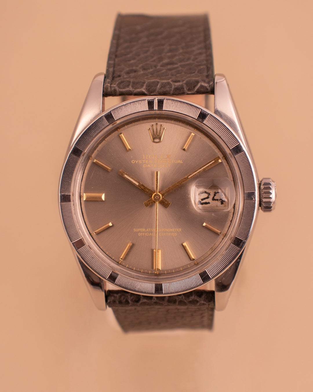 ROLEX DATEJUST 34 Taupe Dial
